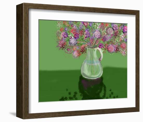 flowers 3-Claire Westwood-Framed Art Print