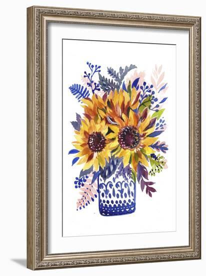 Flowers 3-Irina Trzaskos Studio-Framed Giclee Print