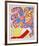 Flowers 4-Knox Martin-Framed Serigraph