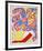 Flowers 4-Knox Martin-Framed Serigraph