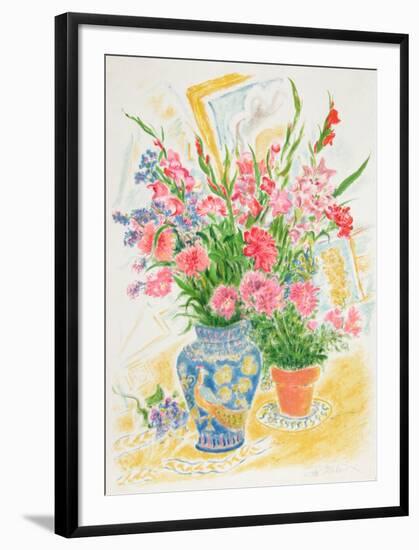 Flowers 6-Ira Moskowitz-Framed Limited Edition