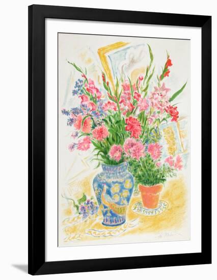 Flowers 6-Ira Moskowitz-Framed Limited Edition