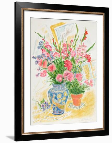 Flowers 6-Ira Moskowitz-Framed Limited Edition