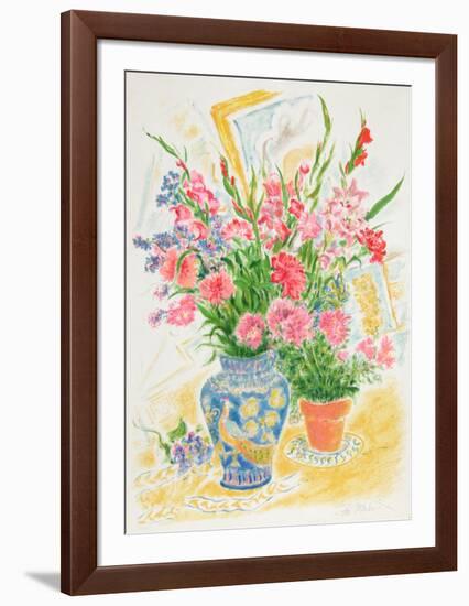 Flowers 6-Ira Moskowitz-Framed Limited Edition