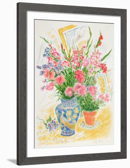 Flowers 6-Ira Moskowitz-Framed Limited Edition