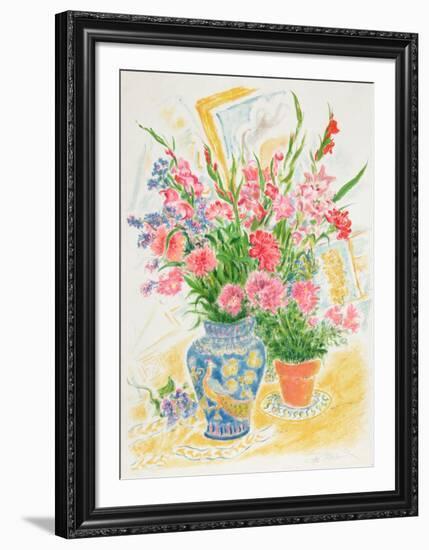 Flowers 6-Ira Moskowitz-Framed Limited Edition