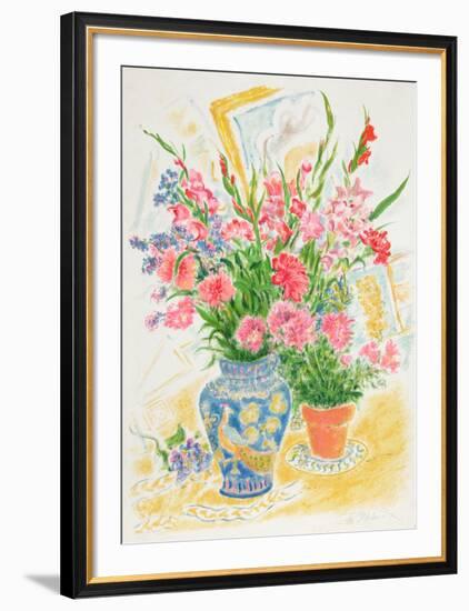 Flowers 6-Ira Moskowitz-Framed Limited Edition