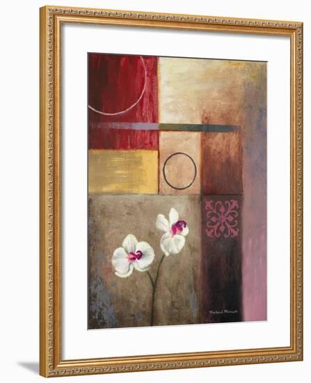 Flowers and Abstract Study I-Michael Marcon-Framed Premium Giclee Print
