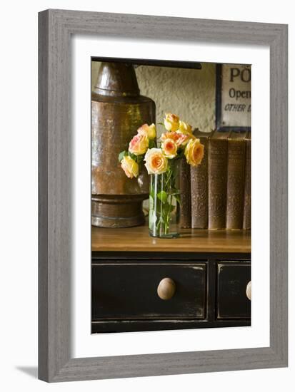 Flowers and Antiquities I-Philip Clayton-thompson-Framed Photographic Print