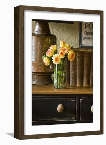 Flowers and Antiquities I-Philip Clayton-thompson-Framed Photographic Print