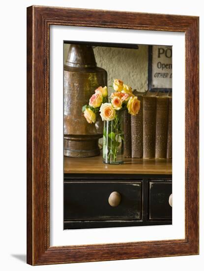 Flowers and Antiquities I-Philip Clayton-thompson-Framed Photographic Print