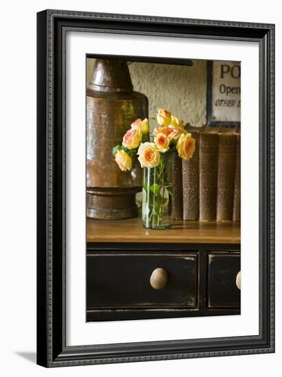 Flowers and Antiquities I-Philip Clayton-thompson-Framed Photographic Print