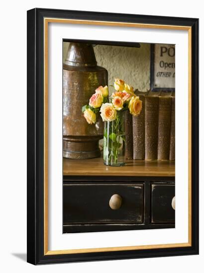 Flowers and Antiquities I-Philip Clayton-thompson-Framed Photographic Print