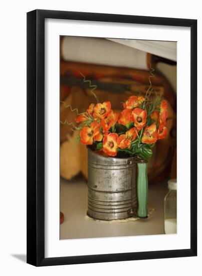 Flowers and Antiquities II-Philip Clayton-thompson-Framed Photographic Print