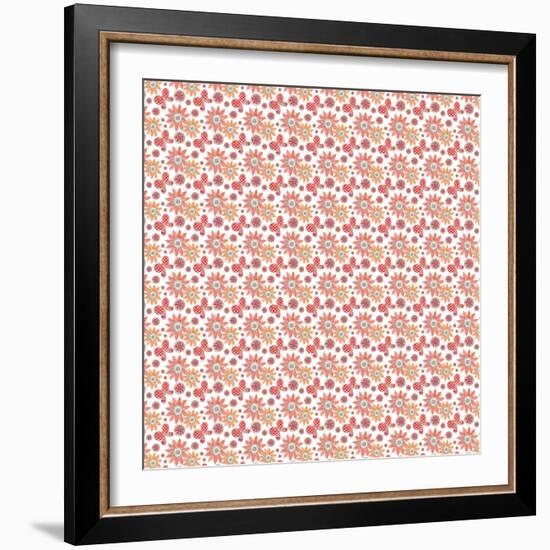 Flowers and Butterflies-Effie Zafiropoulou-Framed Giclee Print