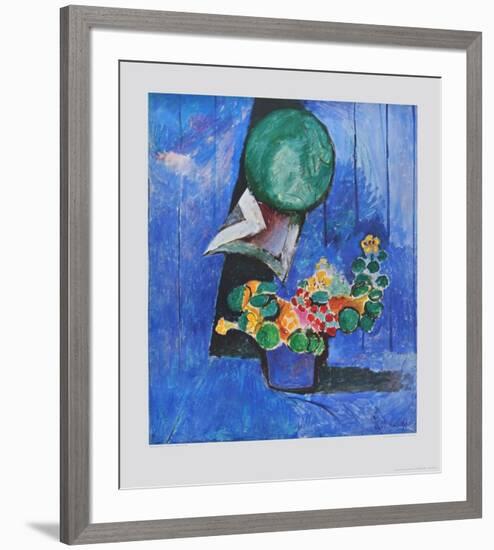 Flowers and Ceramic-Henri Matisse-Framed Collectable Print