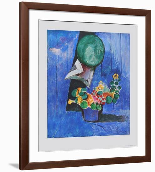 Flowers and Ceramic-Henri Matisse-Framed Collectable Print