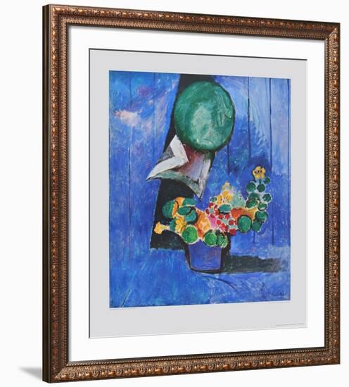 Flowers and Ceramic-Henri Matisse-Framed Collectable Print