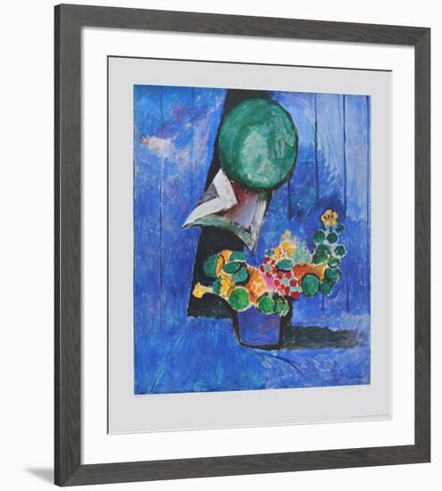 Flowers and Ceramic-Henri Matisse-Framed Collectable Print