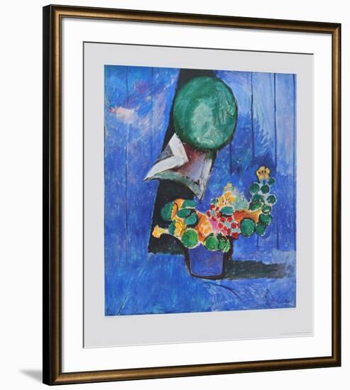 Flowers and Ceramic-Henri Matisse-Framed Collectable Print