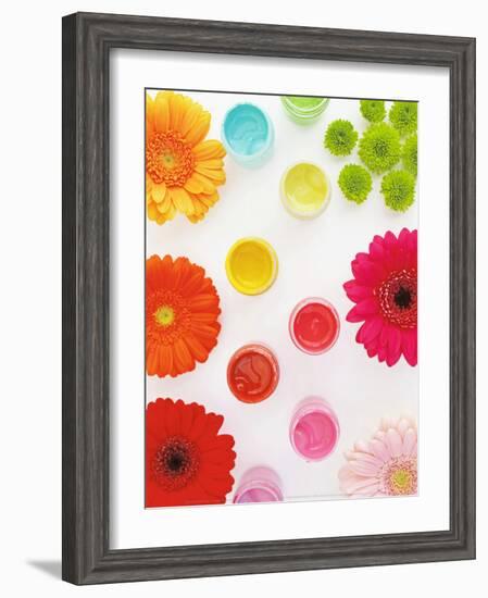 Flowers and Colors-Amelie Vuillon-Framed Art Print