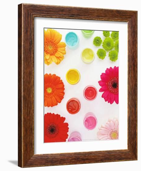 Flowers and Colors-Amelie Vuillon-Framed Art Print