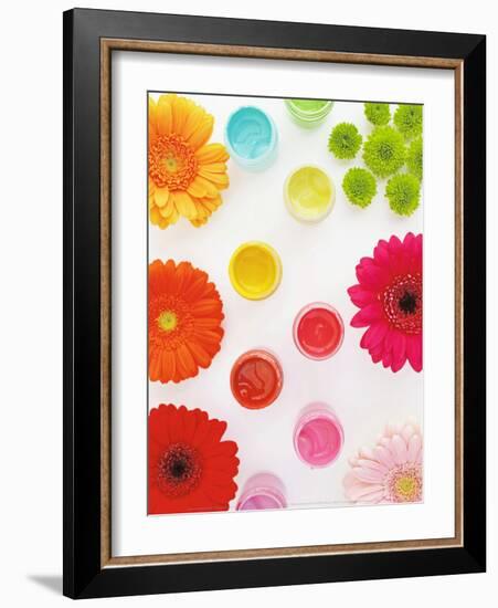 Flowers and Colors-Amelie Vuillon-Framed Art Print