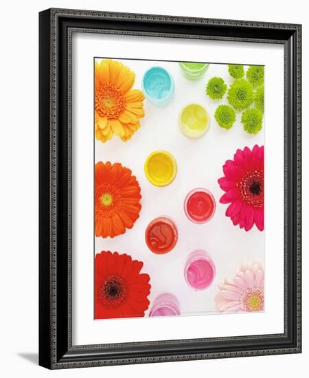 Flowers and Colors-Amelie Vuillon-Framed Art Print