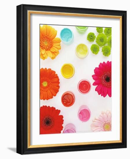 Flowers and Colors-Amelie Vuillon-Framed Art Print