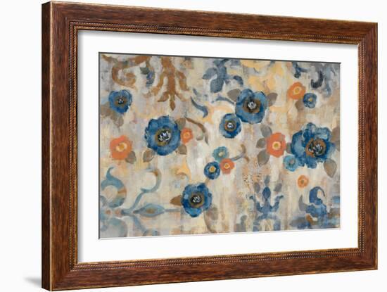 Flowers and Fragments-Silvia Vassileva-Framed Art Print