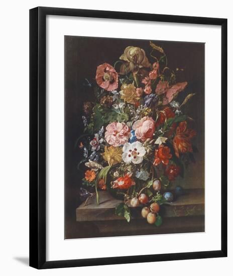 Flowers and Fruit-Rachel Ruysch-Framed Collectable Print