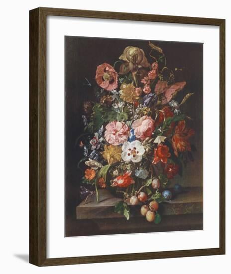 Flowers and Fruit-Rachel Ruysch-Framed Collectable Print