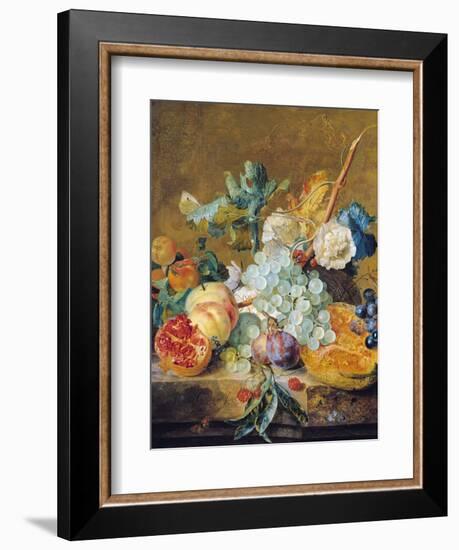 Flowers and Fruit-Jan van Huysum-Framed Giclee Print