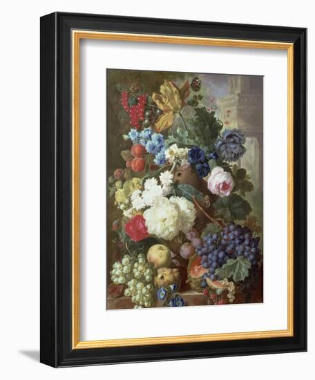 Flowers and Fruit-Jan van Os-Framed Giclee Print