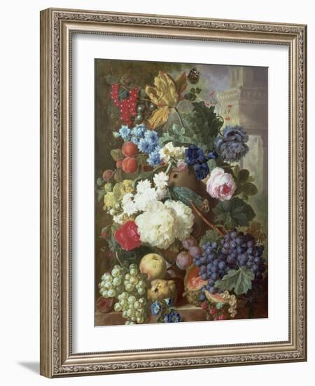 Flowers and Fruit-Jan van Os-Framed Giclee Print