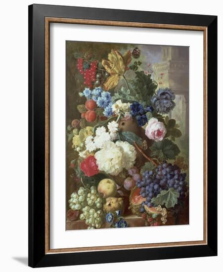 Flowers and Fruit-Jan van Os-Framed Giclee Print