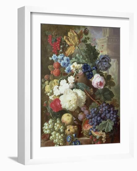 Flowers and Fruit-Jan van Os-Framed Giclee Print