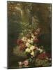Flowers and Fruit-Jean Baptiste Claude Robie-Mounted Giclee Print