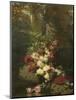 Flowers and Fruit-Jean Baptiste Claude Robie-Mounted Premium Giclee Print