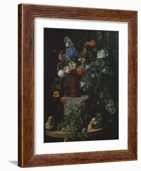 Flowers and Fruits-null-Framed Giclee Print
