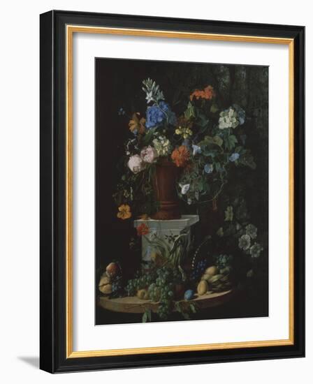 Flowers and Fruits-null-Framed Giclee Print