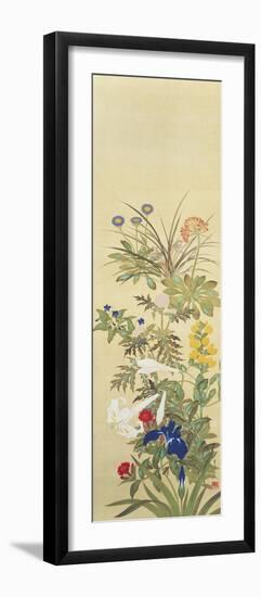 Flowers and Grasses II-Suzuki Kiitsu-Framed Giclee Print