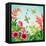 Flowers and Hummingbirds-Olga Kovaleva-Framed Premier Image Canvas