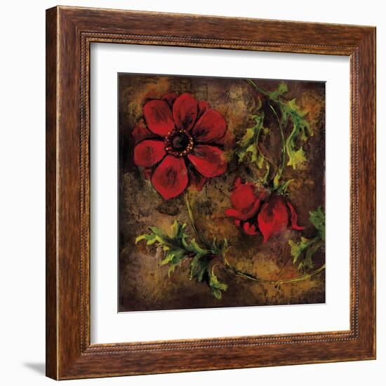 Flowers and Leaves IV-null-Framed Giclee Print