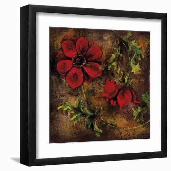 Flowers and Leaves IV-null-Framed Giclee Print