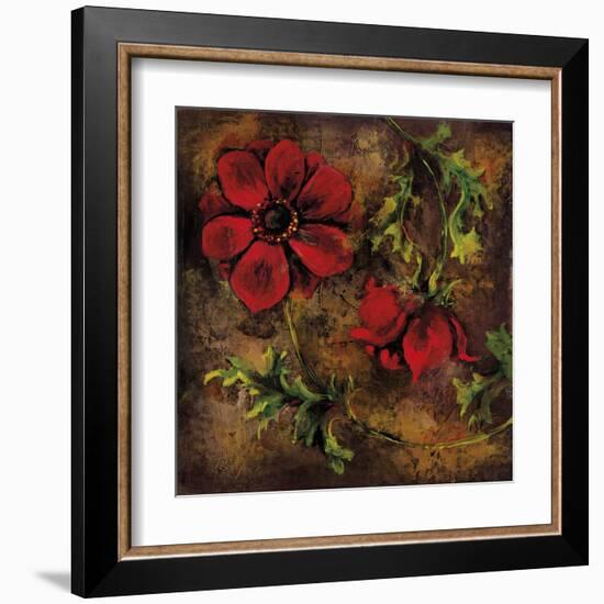 Flowers and Leaves IV-null-Framed Giclee Print