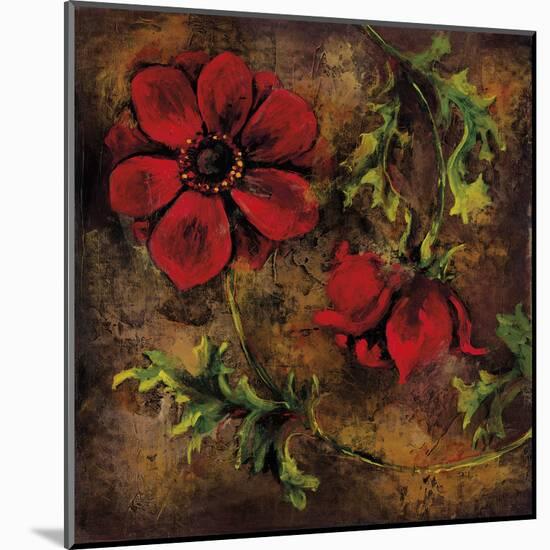 Flowers and Leaves IV-null-Mounted Giclee Print