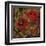 Flowers and Leaves V-null-Framed Giclee Print