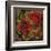 Flowers and Leaves V-null-Framed Giclee Print