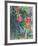 Flowers and Lovers-Marc Chagall-Framed Art Print